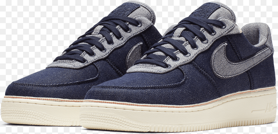 Nike Air Force Denim, Gray Free Png