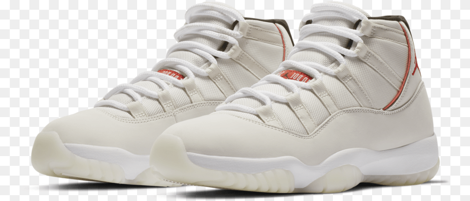 Nike Air Jordan 11 Retro Platinum Tint October 27th Jordan Release, Clothing, Footwear, Shoe, Sneaker Free Transparent Png