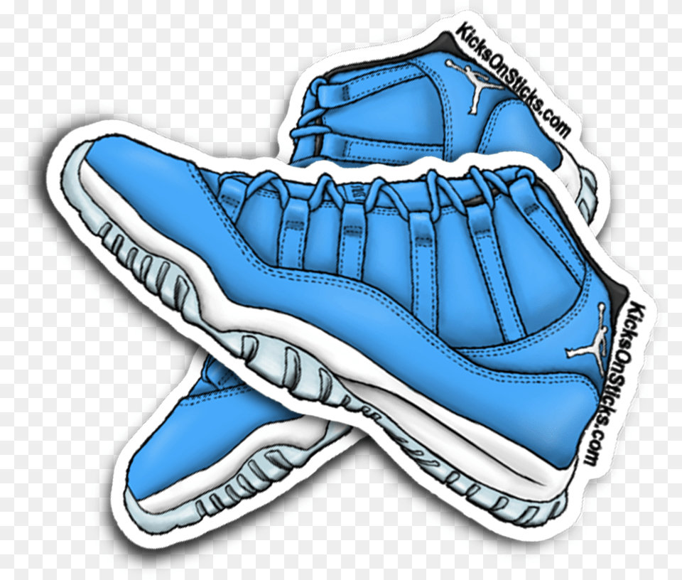 Nike Air Jordan Xi Clipart Download Pantone Jordan 11 Sticker, Clothing, Footwear, Shoe, Sneaker Free Transparent Png