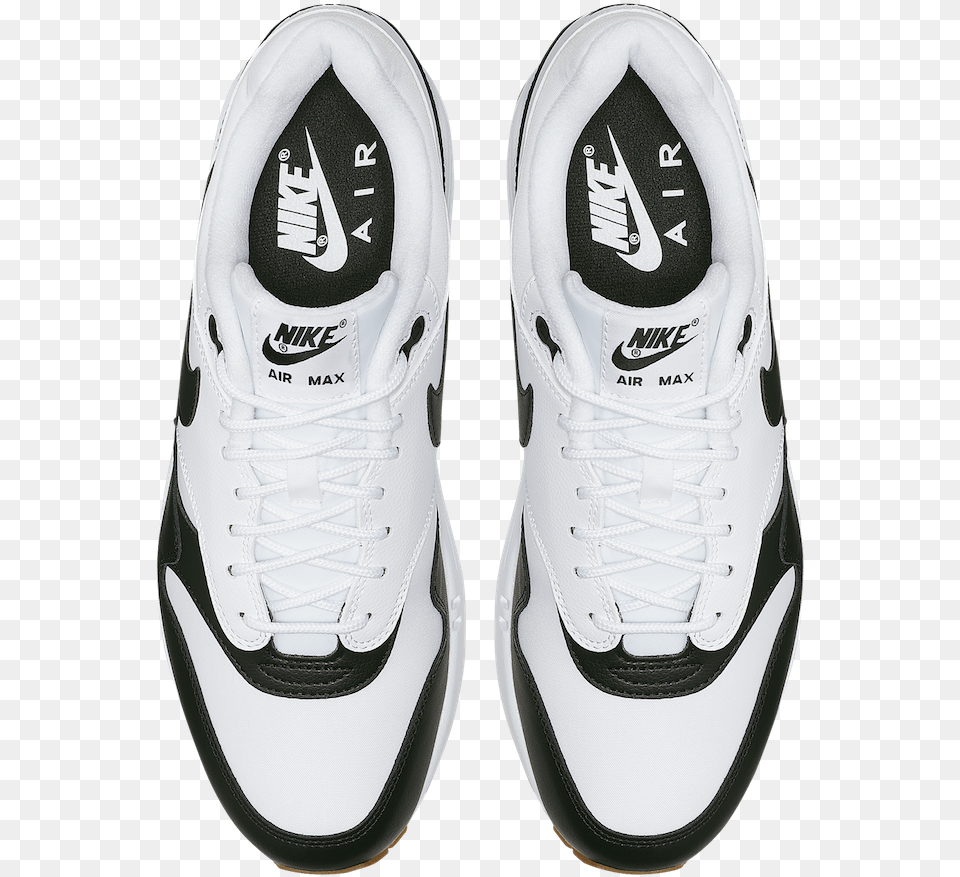 Nike Air Max 1 White Black Gum Cq9965 100 Release Date Puerto Rico Air Max, Clothing, Footwear, Shoe, Sneaker Png