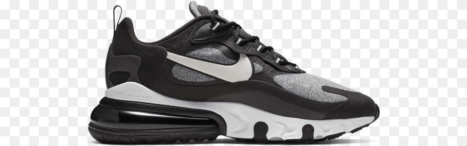 Nike Air Max 270 React, Clothing, Footwear, Shoe, Sneaker Png Image