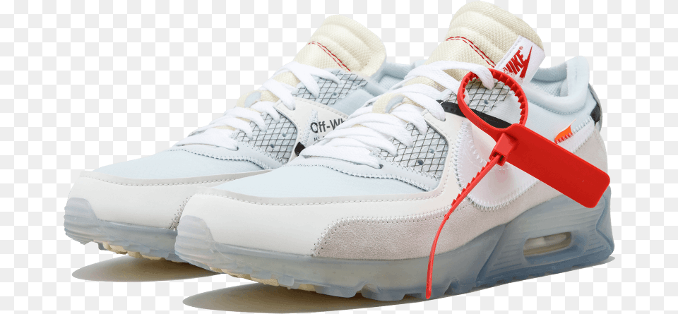 Nike Air Max 90 Quotoff Whitequot Air 90 Off White, Clothing, Footwear, Shoe, Sneaker Png