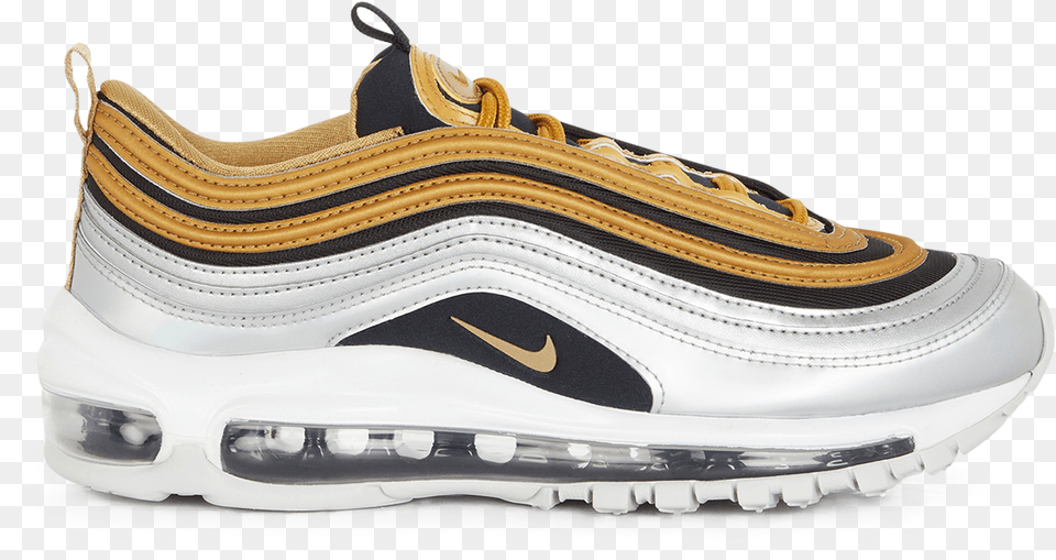 Nike Air Max Gold Round Toe, Clothing, Footwear, Shoe, Sneaker Free Transparent Png