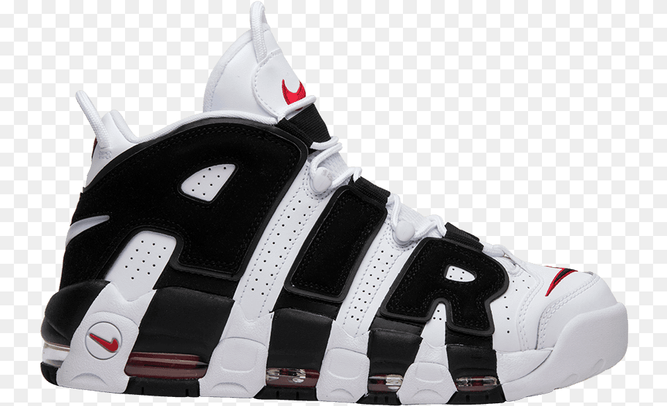 Nike Air More Uptempo 3996 Leather Trainers, Clothing, Footwear, Shoe, Sneaker Png Image