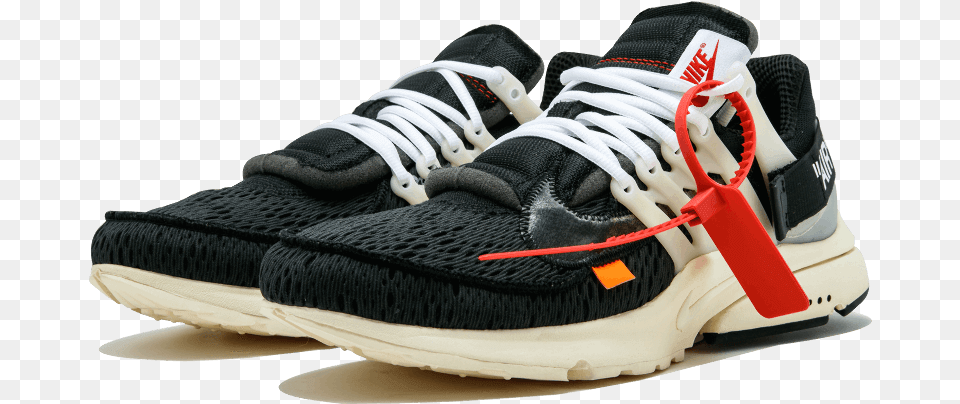 Nike Air Presto Off White The Tenclass Nike Air Presto Off White, Clothing, Footwear, Shoe, Sneaker Free Transparent Png