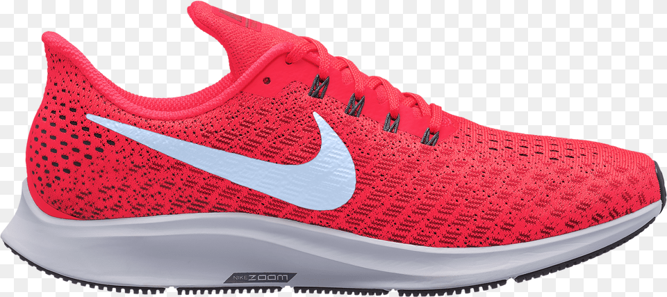 Nike Air Zoom Pegasus 35 Coral, Clothing, Footwear, Running Shoe, Shoe Png Image