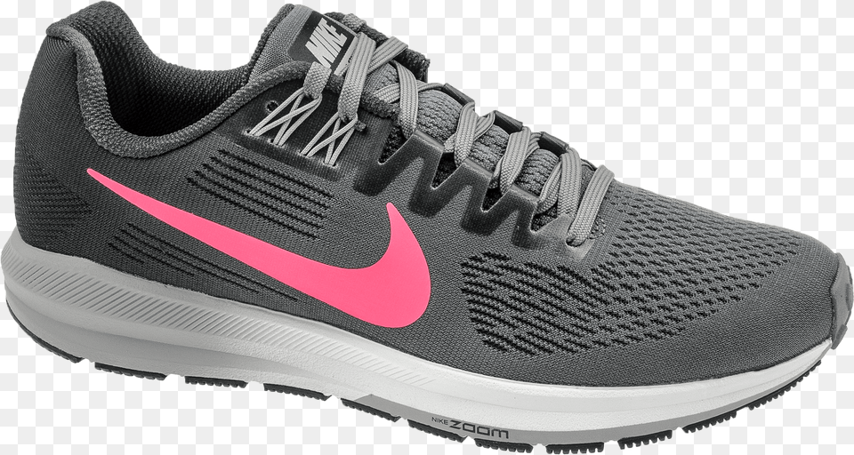 Nike Air Zoom Structure 21 Gunsmokesunset Pulse Nike Air Zoom Structure 21 Womens Black, Clothing, Footwear, Running Shoe, Shoe Free Png