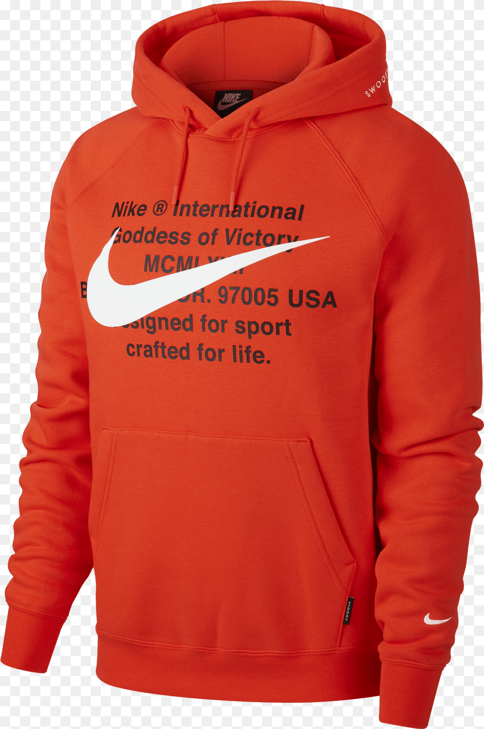 Nike Apparel Nike Sportswear Swoosh Pullover Hoodie Hoodie, Clothing, Hood, Knitwear, Sweater Png