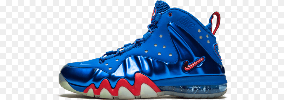 Nike Barkley Posite Max Sixers Sneakers, Clothing, Footwear, Shoe, Sneaker Free Png