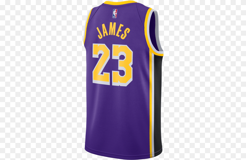 Nike Basketball Lebron James Los Angeles Lakers Purple Jersey Aa7097 514 Sports Jersey, Clothing, Shirt, Can, Tin Free Transparent Png