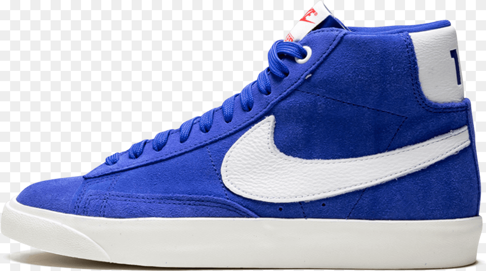 Nike Blazer Stranger Things Skate Shoe, Clothing, Footwear, Sneaker, Suede Free Transparent Png