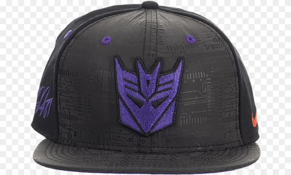 Nike Cj Logo Snapback Decepticon, Baseball Cap, Cap, Clothing, Hat Free Transparent Png