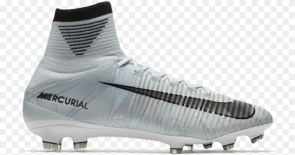 Nike Cr7 Diamond Boots Cr7 Mercurial Superfly White, Clothing, Footwear, Shoe, Sneaker Free Png