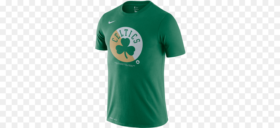 Nike Dry Boston Celtics Logo Tee Boston Celtics, Clothing, Shirt, T-shirt Free Png Download