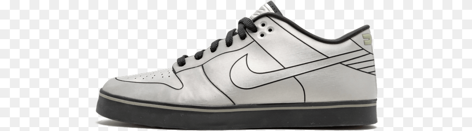 Nike Dunk Se Delorean Delorean, Clothing, Footwear, Shoe, Sneaker Free Png