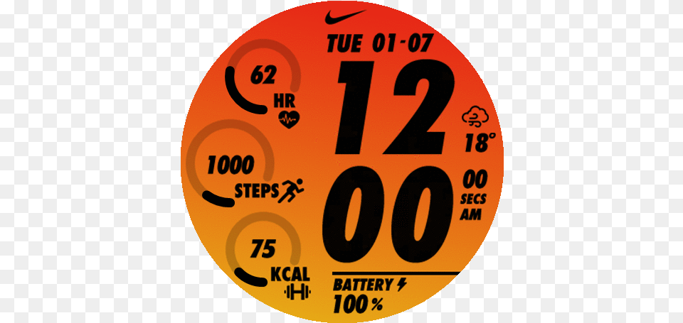 Nike Energy Orange Twitter Grey, Number, Symbol, Text, Road Sign Png