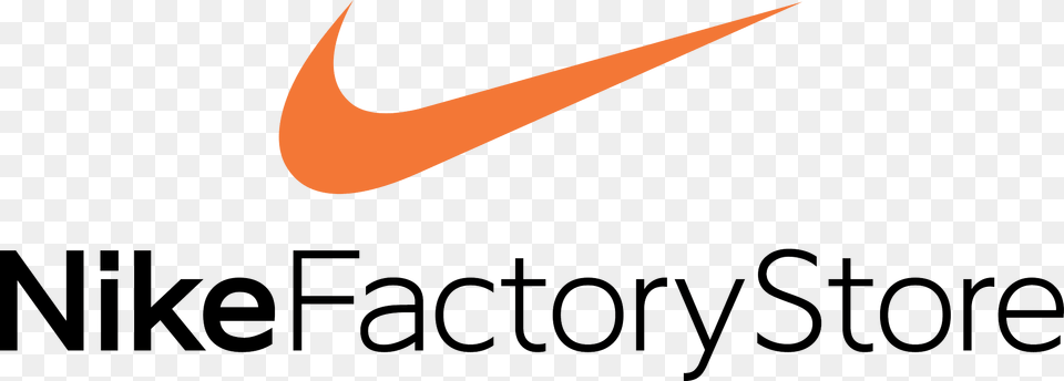 Nike Factory Outlet Logo, Text Free Transparent Png