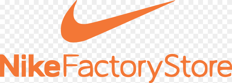 Nike Factory Store Logo Transparent Vector, Text Free Png
