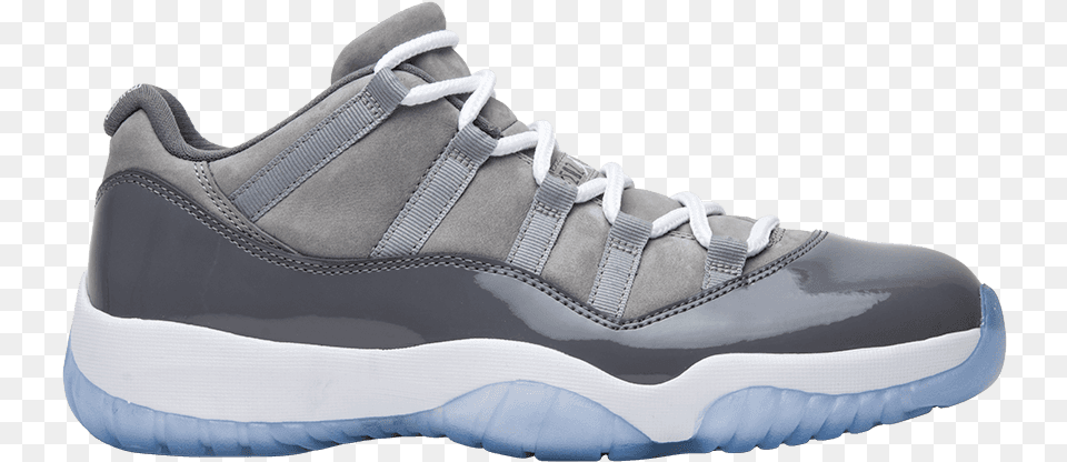 Nike Jordans 11 Cool Grey, Clothing, Footwear, Shoe, Sneaker Free Png