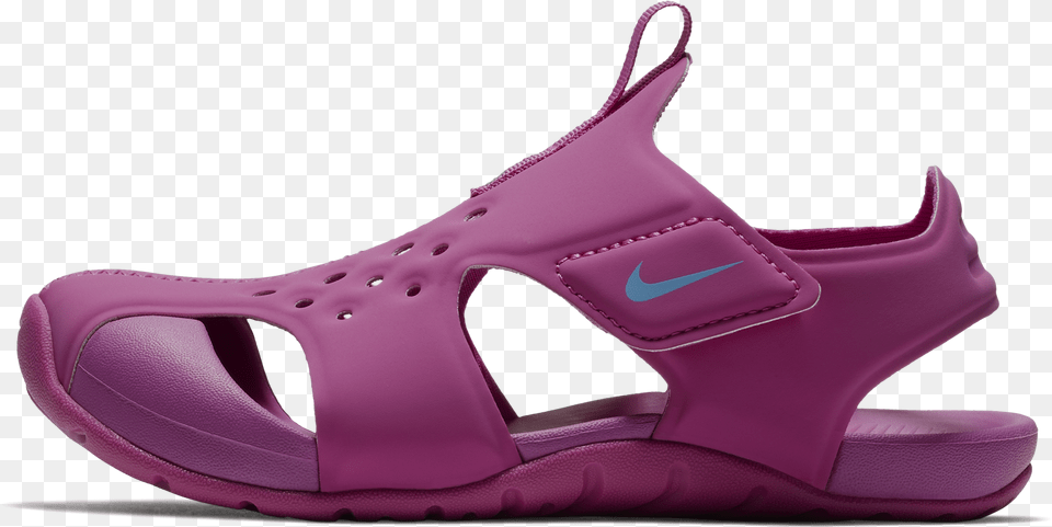 Nike Hyper Magenta Sunray Protect Sandal, Clothing, Footwear, Shoe Free Transparent Png