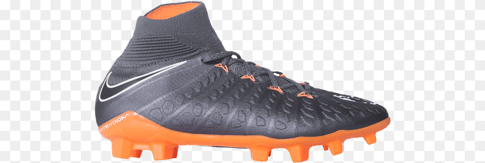 Nike Hypervenom Phantom 3 Elite Df Fg Junior Football Soccer Cleat, Clothing, Footwear, Shoe, Sneaker Free Transparent Png