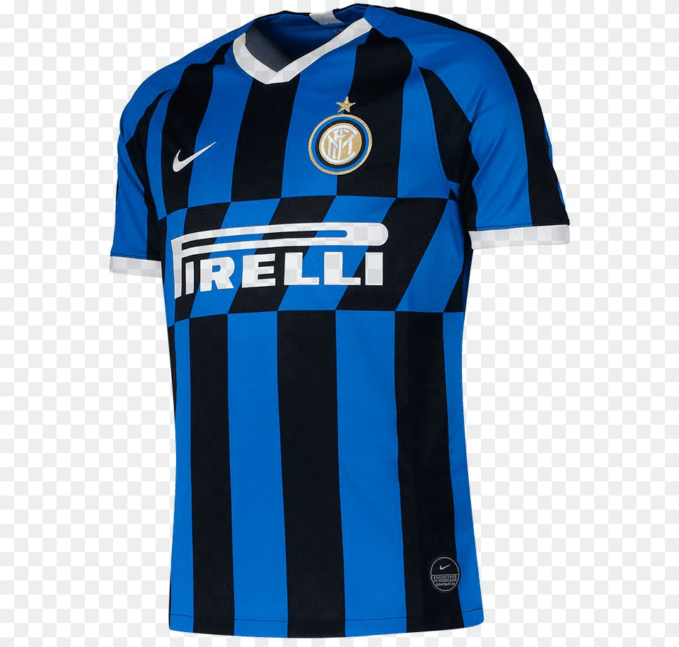 Nike Inter Milan Home Jersey Camisa Inter De Milo, Clothing, Shirt, T-shirt, Adult Png Image