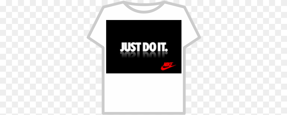 Nike Justdoit63jpg Roblox T Shirt Roblox Black, Clothing, T-shirt Png