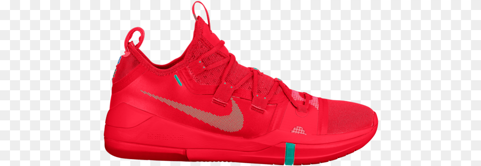Nike Kobe Ad Menu0027s Basketball Shoes Kobe Bryant Kobe Ad Red Orbit, Clothing, Footwear, Shoe, Sneaker Png Image
