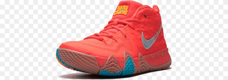 Nike Kyrie 4 Charms Box Nike Kyrie Lucky Charms, Clothing, Footwear, Shoe, Sneaker Free Png