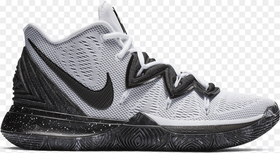 Nike Kyrie 5 Oreo, Clothing, Footwear, Shoe, Sneaker Free Png Download