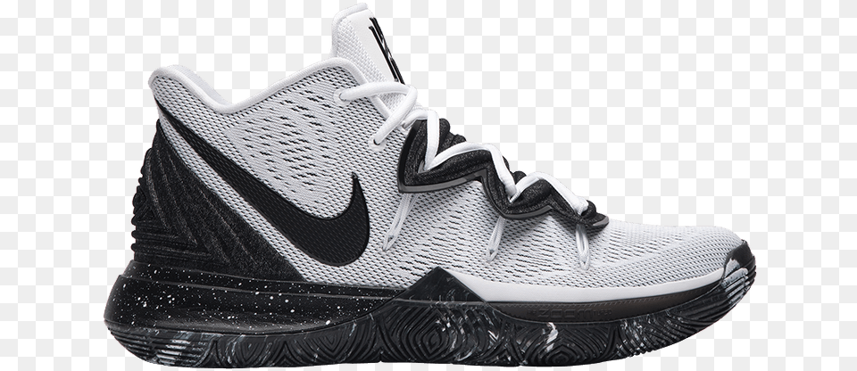 Nike Kyrie 5 Oreo, Clothing, Footwear, Shoe, Sneaker Png