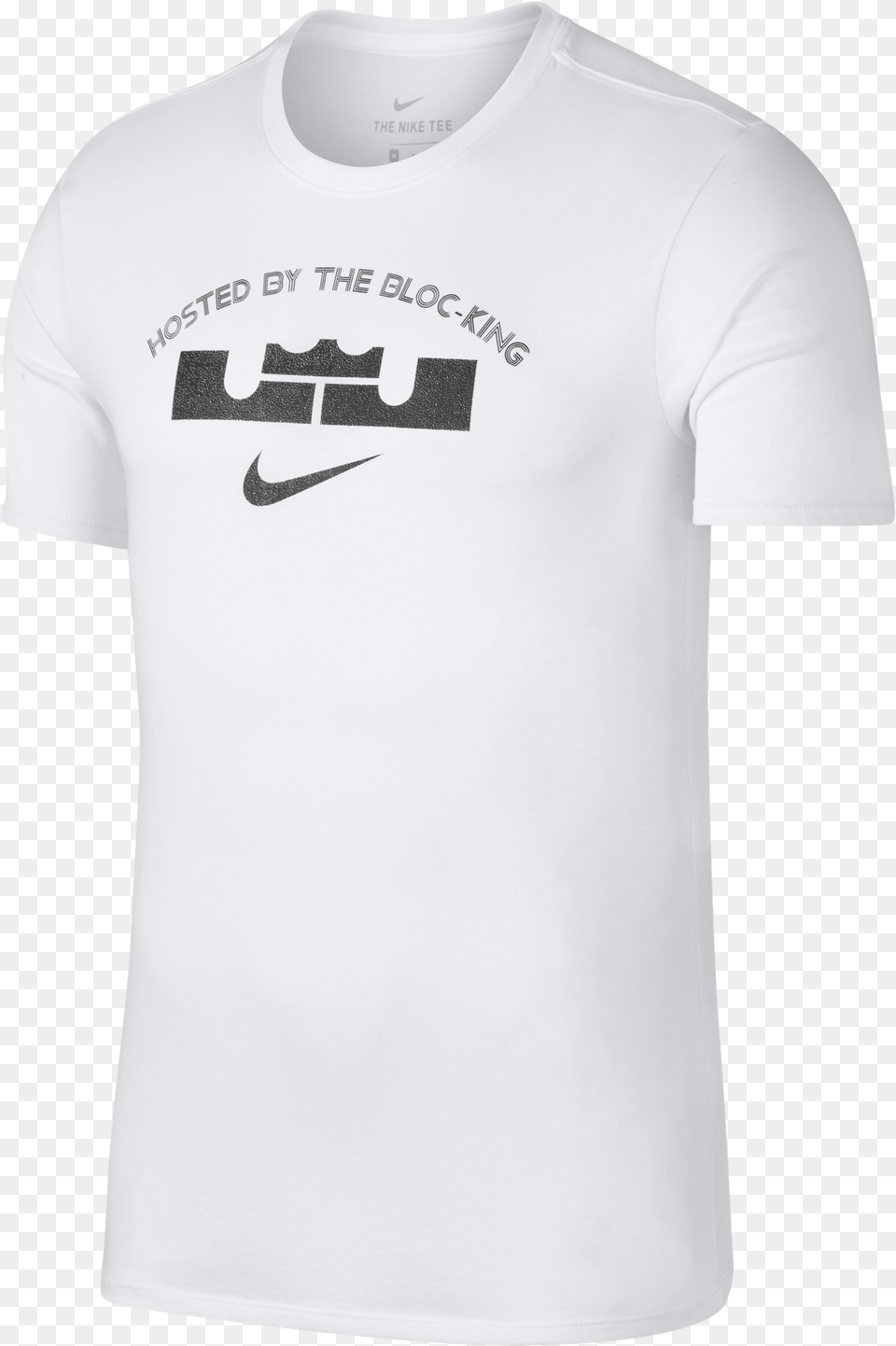 Nike Lebron James Block Party Dry Tee White Gucci T Shirt, Clothing, T-shirt Free Transparent Png