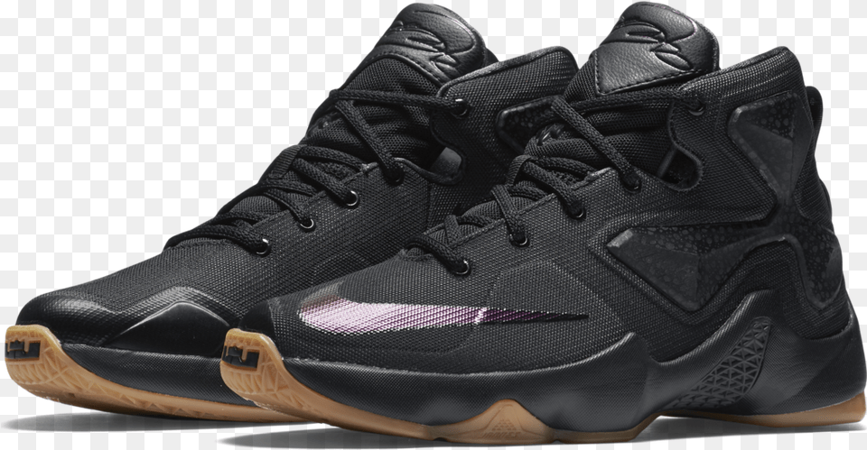 Nike Lebron Xiii Gs U0027black Lionu0027 Air Jordan Trainer 1 Low Basketball Shoe, Clothing, Footwear, Sneaker Free Transparent Png