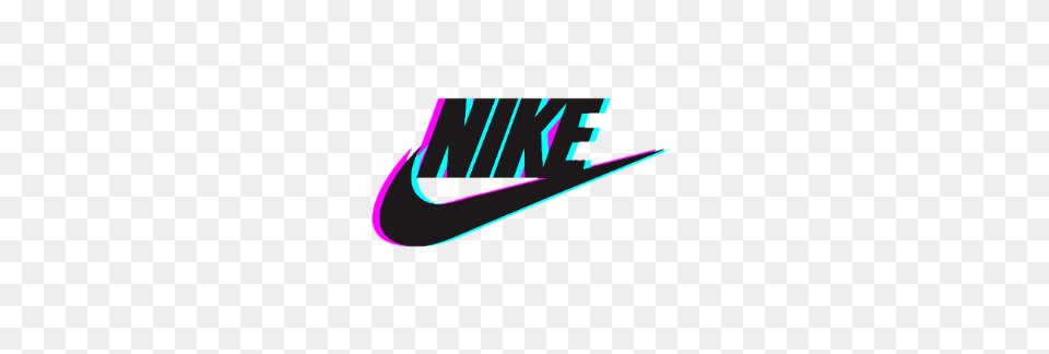 Nike Logo Glitch Tumblr Photography, Clothing, Hat Free Png