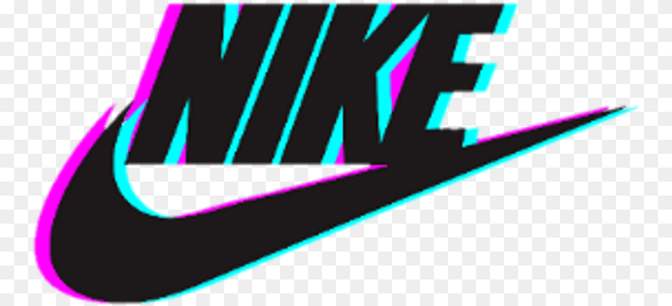 Nike Logo Glitch Tumblr Photography Tumblr Nike Logo, Clothing, Hat Free Transparent Png