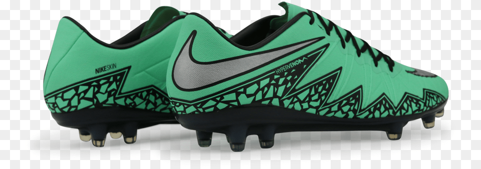 Nike Men39s Hypervenom Phinish Fg Green Glowmettalic Nike Hypervenom Phinish Mint Green Fg Soccer Cleats, Clothing, Footwear, Shoe, Running Shoe Free Transparent Png