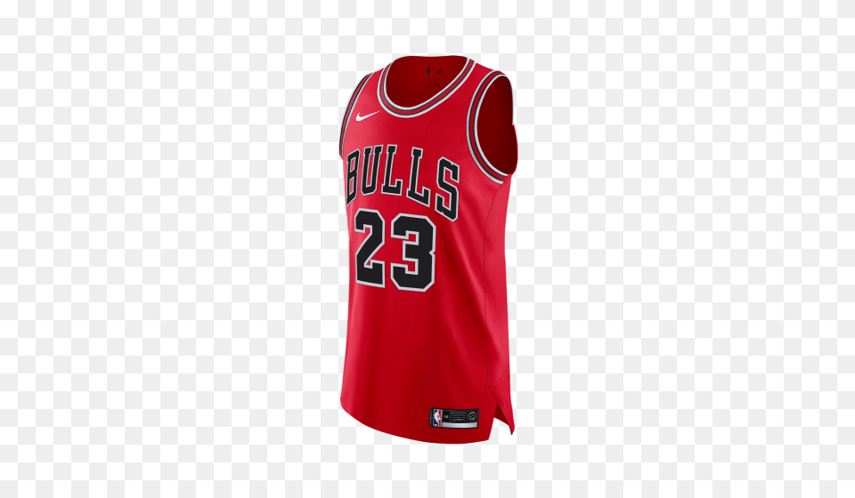 Nike Michael Jordan Chicago Bulls Road Authentic Jersey, Clothing, Shirt, T-shirt Png Image