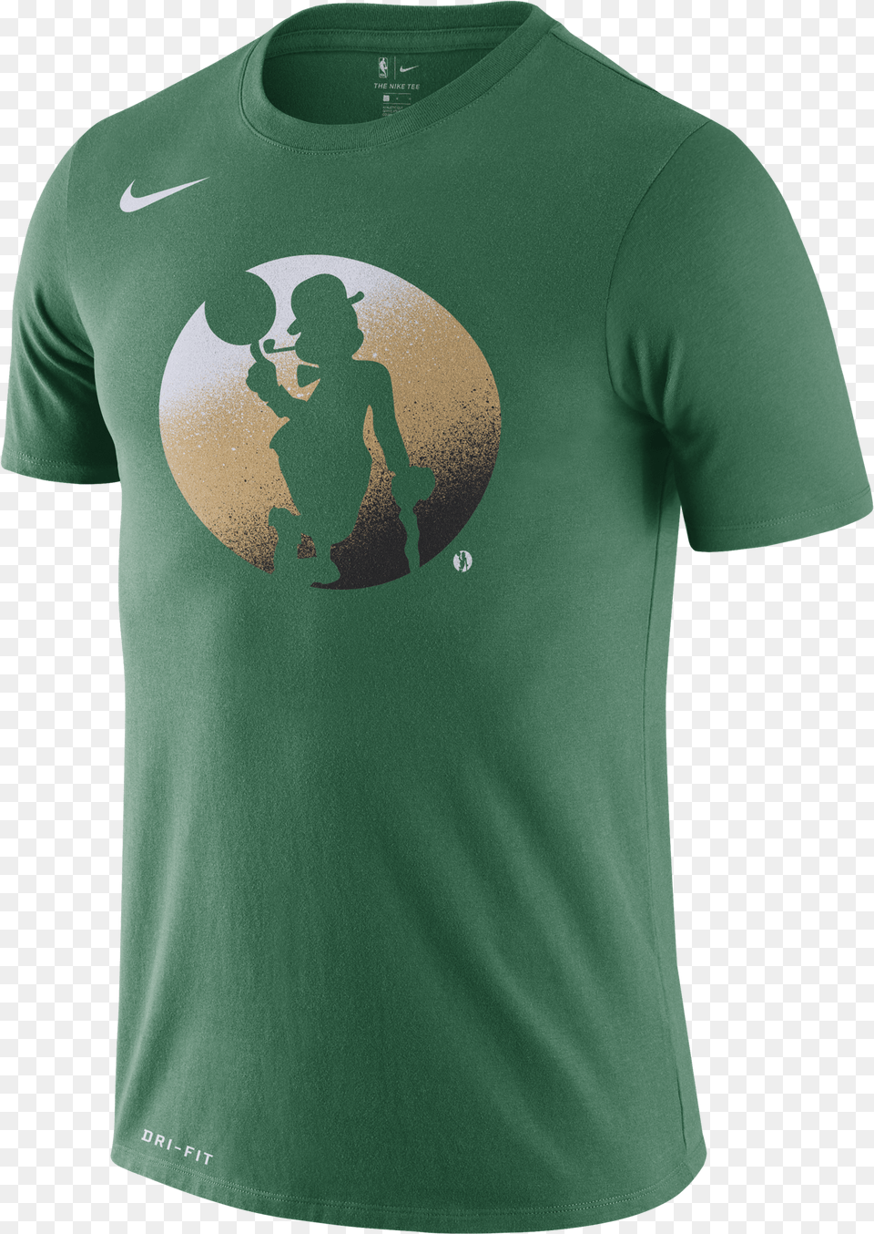 Nike Nba Boston Celtics Logo Dry Tee, Clothing, T-shirt, Adult, Male Png