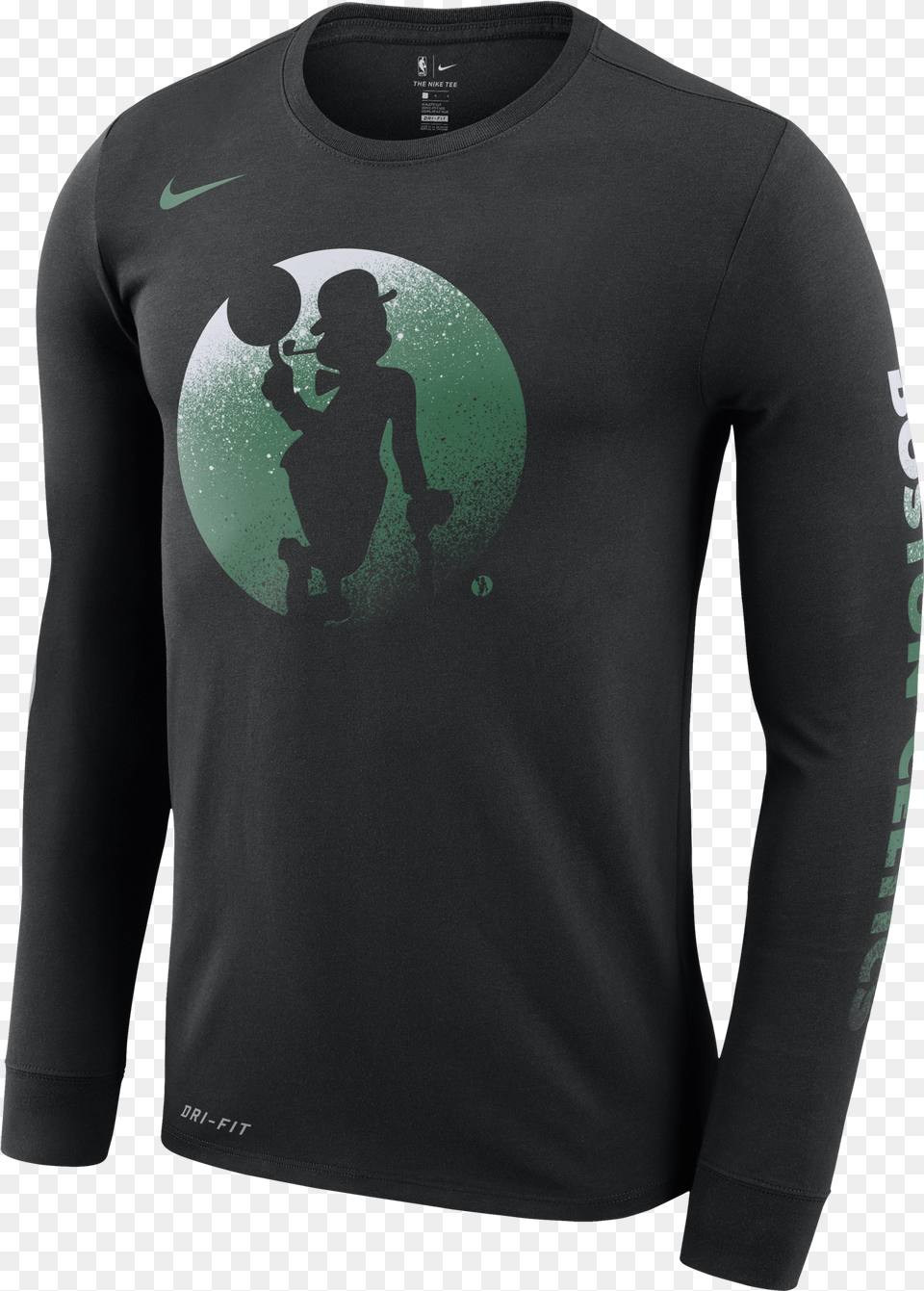 Nike Nba Boston Celtics Logo Dry Tee Orlando Magic Nike Shirt, Clothing, Long Sleeve, Sleeve, T-shirt Free Transparent Png