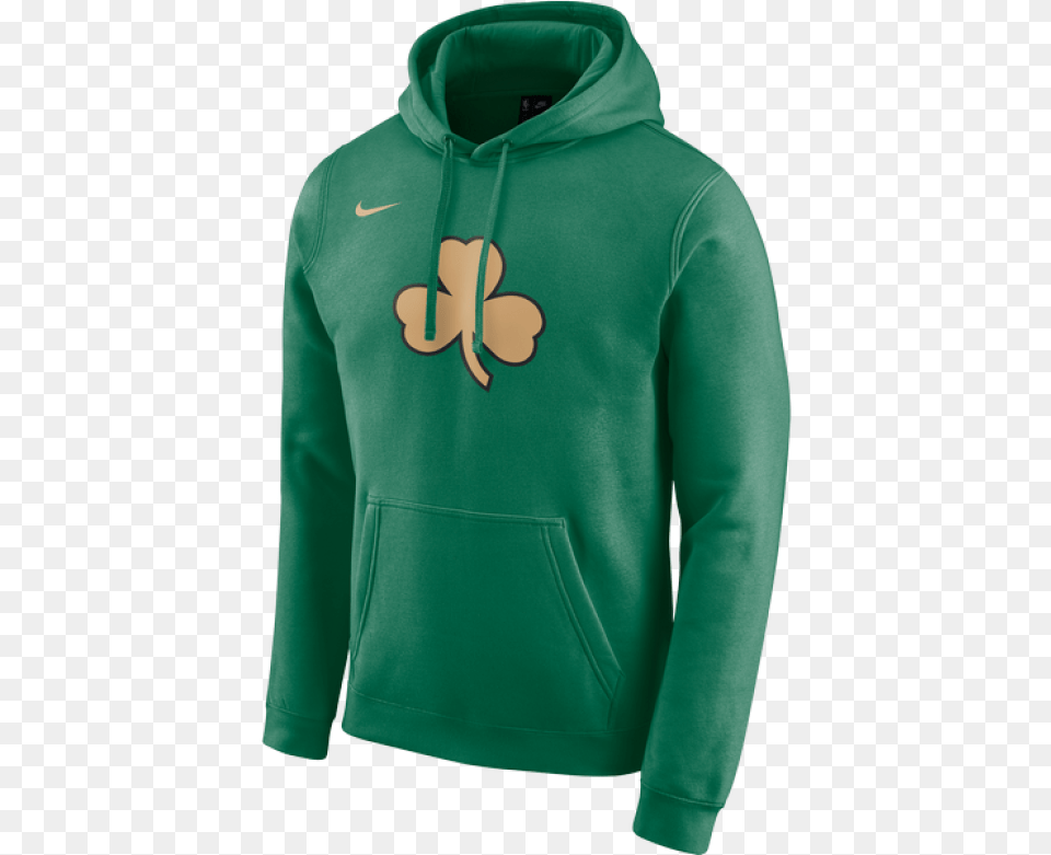 Nike Nba Boston Celtics Logo Pullover Fleece Hoodie For Lakers City Edition Hoodie, Clothing, Knitwear, Sweater, Sweatshirt Free Png Download