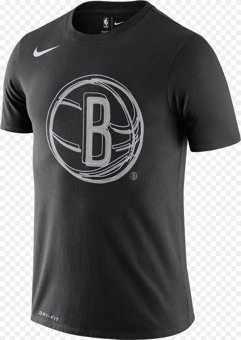 Nike Nba Brooklyn Nets Logo Dri Short Sleeve, Clothing, Shirt, T-shirt Free Png Download