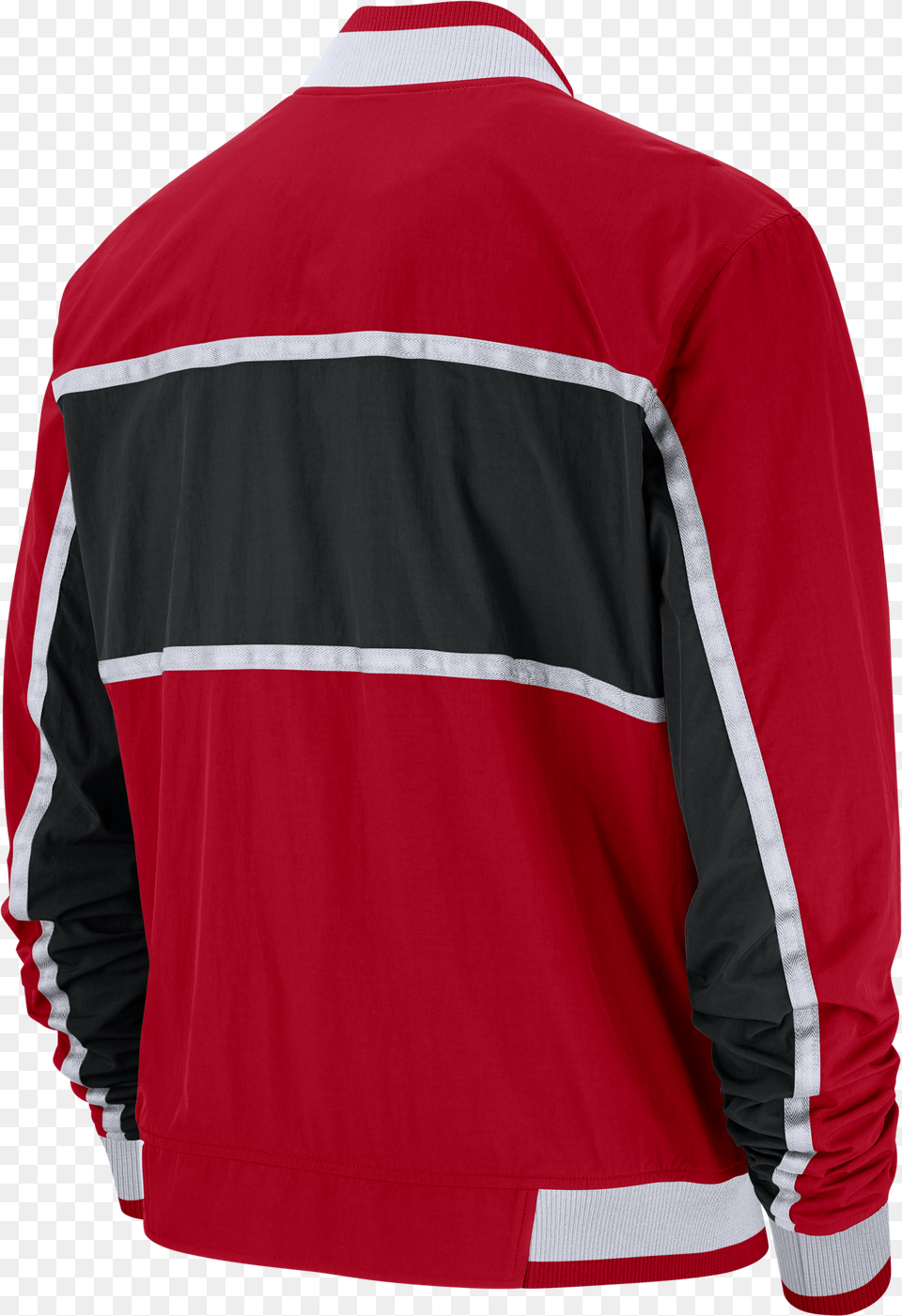 Nike Nba Chicago Bulls Courtside Icon Jacket Long Sleeve, Clothing, Coat, Shirt, Long Sleeve Free Png