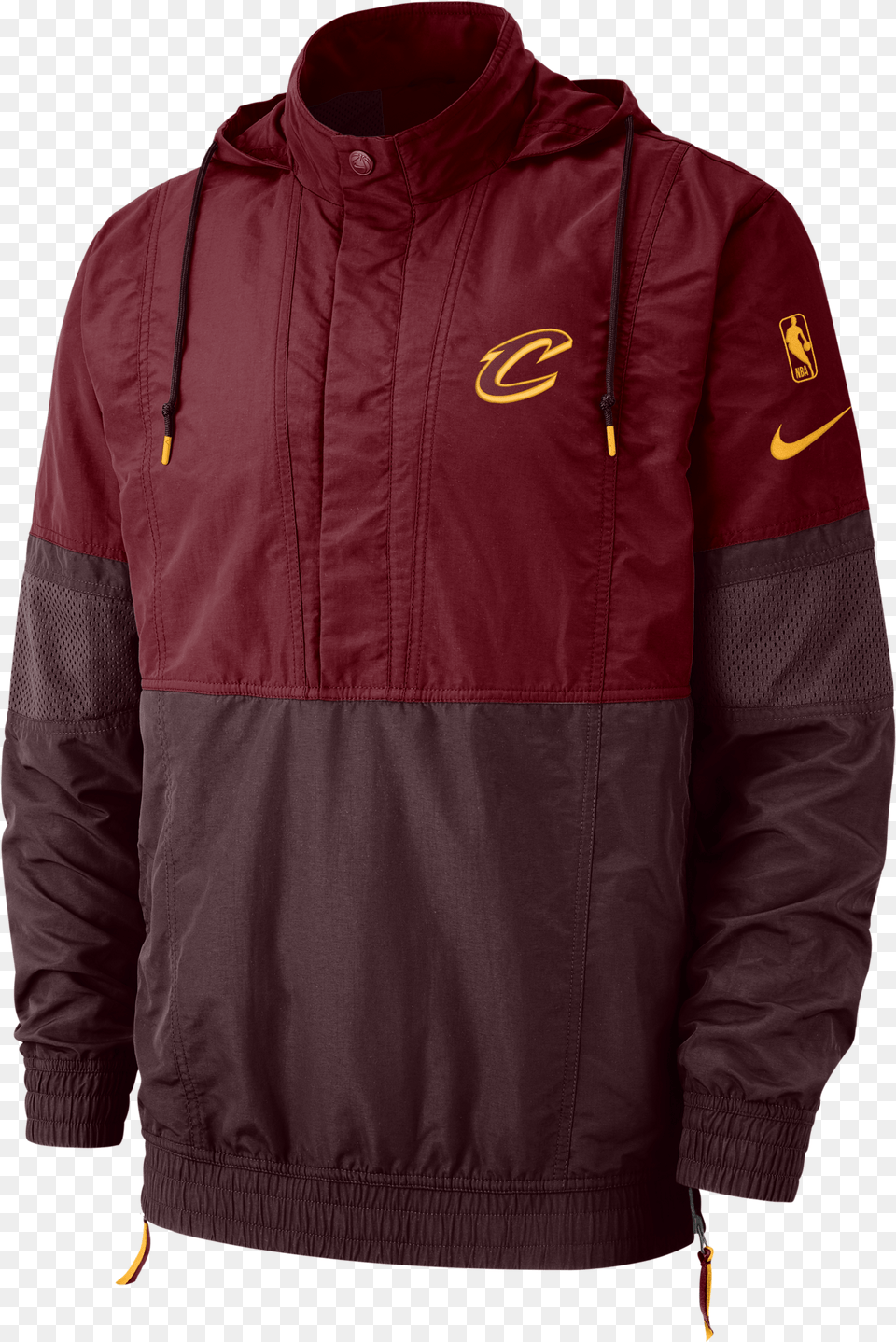 Nike Nba Cleveland Cavaliers Courtside Jacket Nike Pullover Jacket, Clothing, Coat, Hoodie, Knitwear Free Png Download
