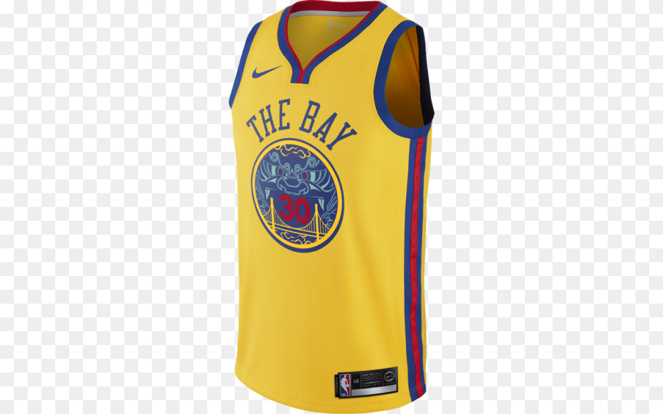 Nike Nba Connected Jersey Stephen Curry City Edition Swingman, Clothing, Shirt, Can, Tin Free Transparent Png