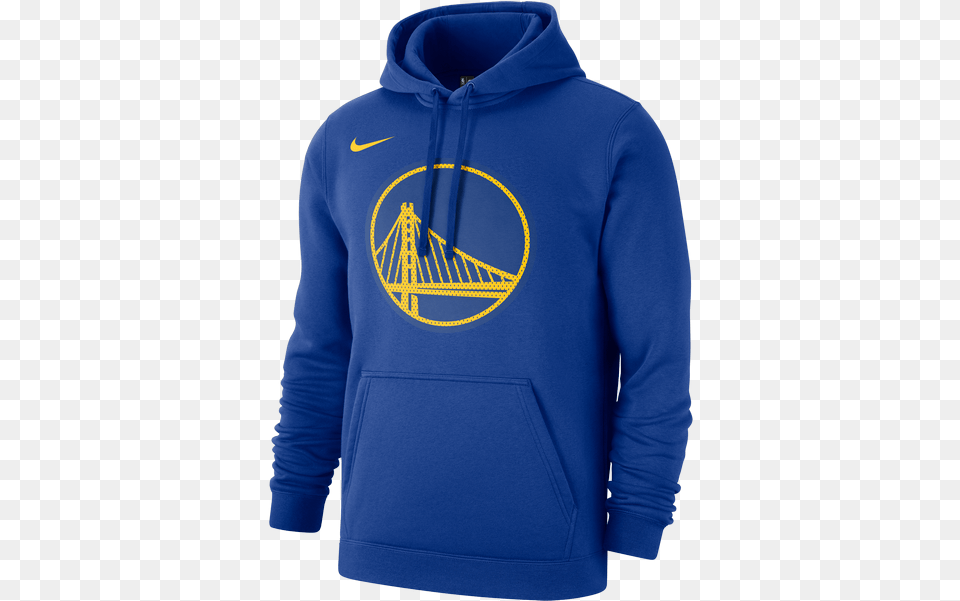 Nike Nba Golden State Warriors Club Logo Fleece Pullover Utah Jazz Throwback Hoodie, Clothing, Knitwear, Sweater, Sweatshirt Free Transparent Png