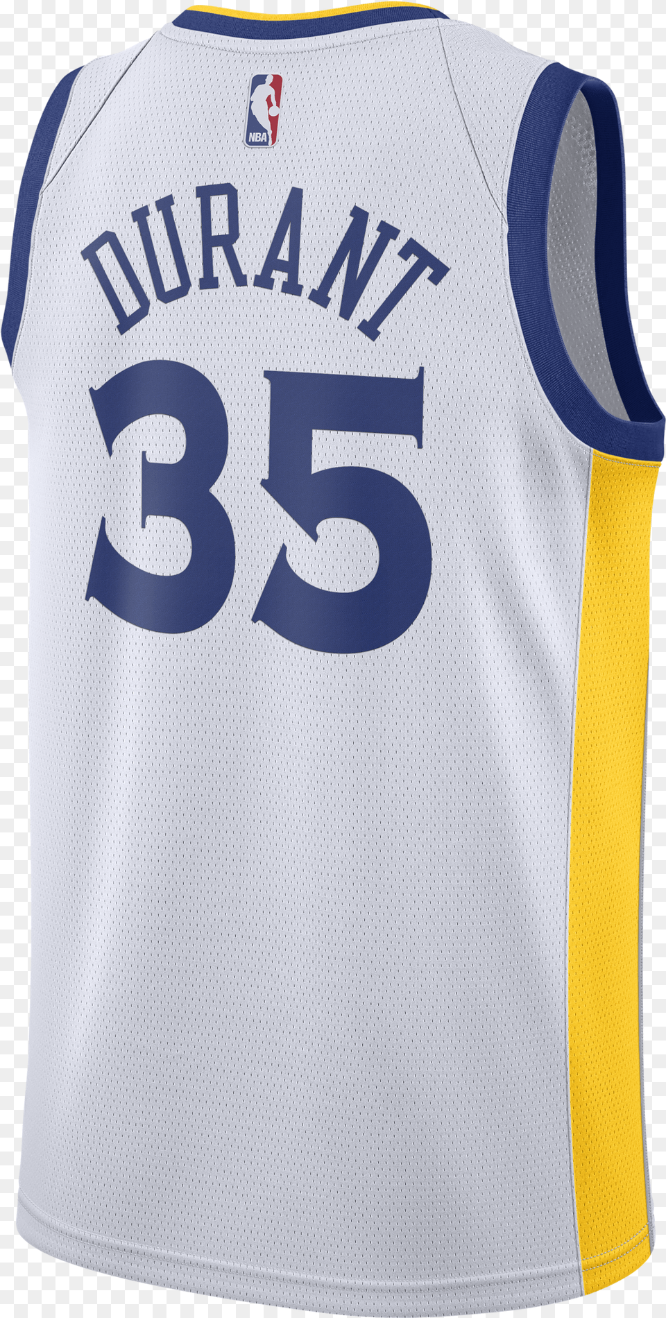 Nike Nba Golden State Warriors Kevin Durant Swingman Sports Jersey, Clothing, Shirt Png Image