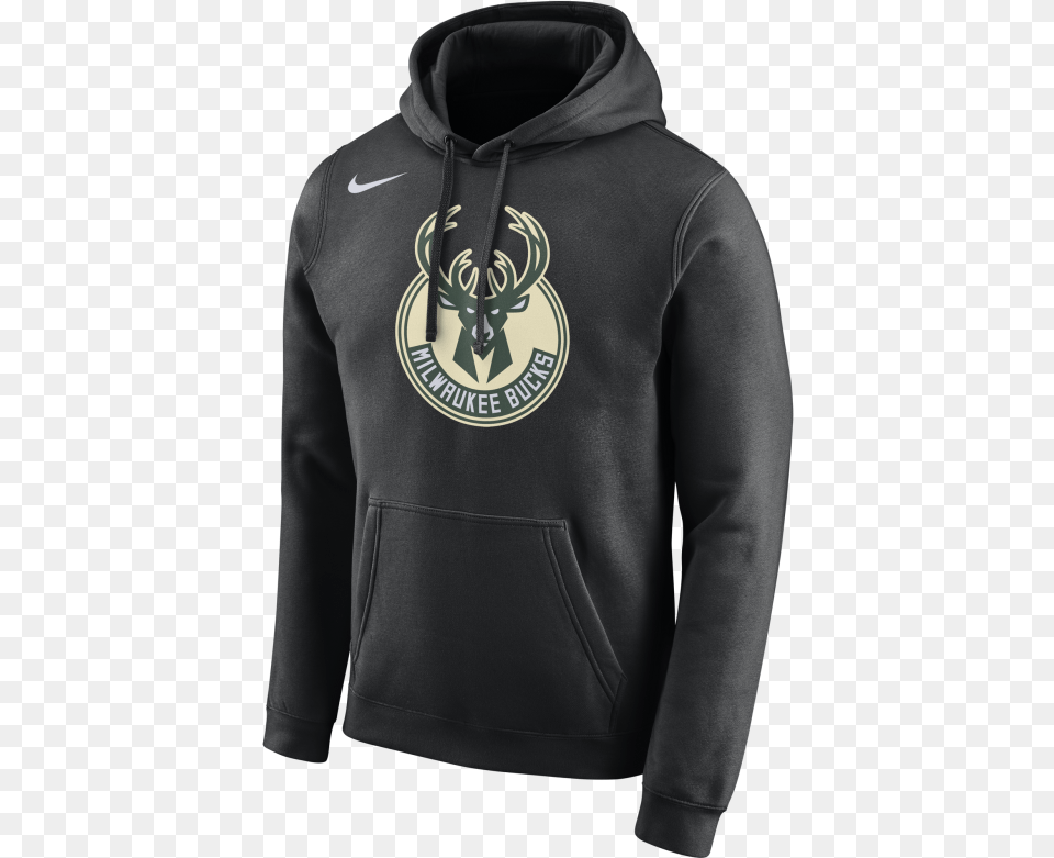 Nike Nba Milwaukee Bucks Logo Hoodie For 55 76ers City Edition Hoodie, Clothing, Knitwear, Sweater, Sweatshirt Free Png Download