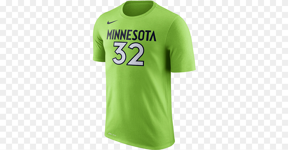 Nike Nba Minnesota Timberwolves Karl Anthony Towns T Shirt Minnesota Timberwolves, Clothing, T-shirt, Jersey, Text Png Image
