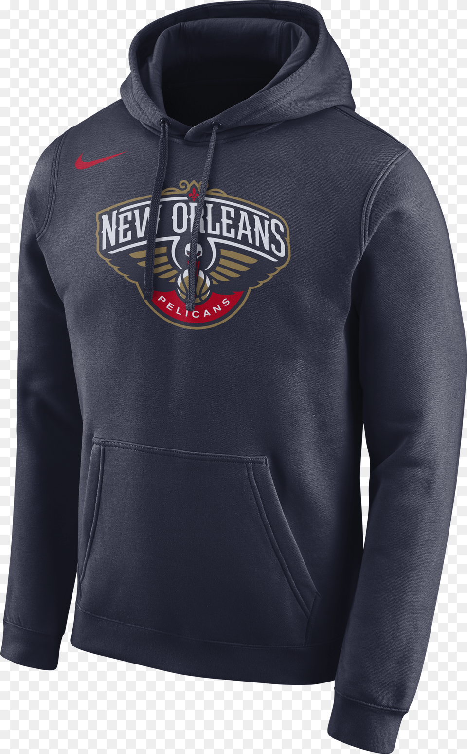 Nike Nba New Orleans Pelicans Logo Hoodie For 5500 Boston Celtics Hoodie Black, Clothing, Knitwear, Sweater, Sweatshirt Free Png