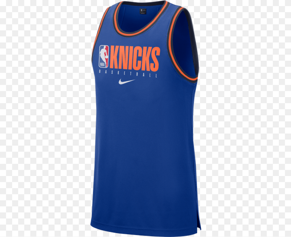 Nike Nba New York Knicks Dna Dri Fit Tank For 4000 Nba, Clothing, Shirt Png